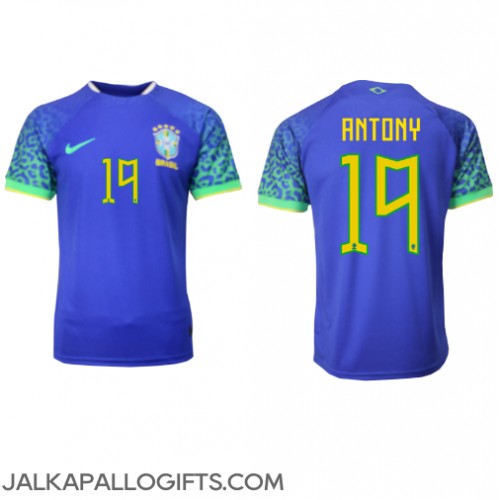 Brasilia Antony #19 Vieraspaita MM-kisat 2022 Lyhythihainen